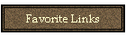 Favorite Links
