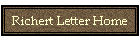 Richert Letter Home